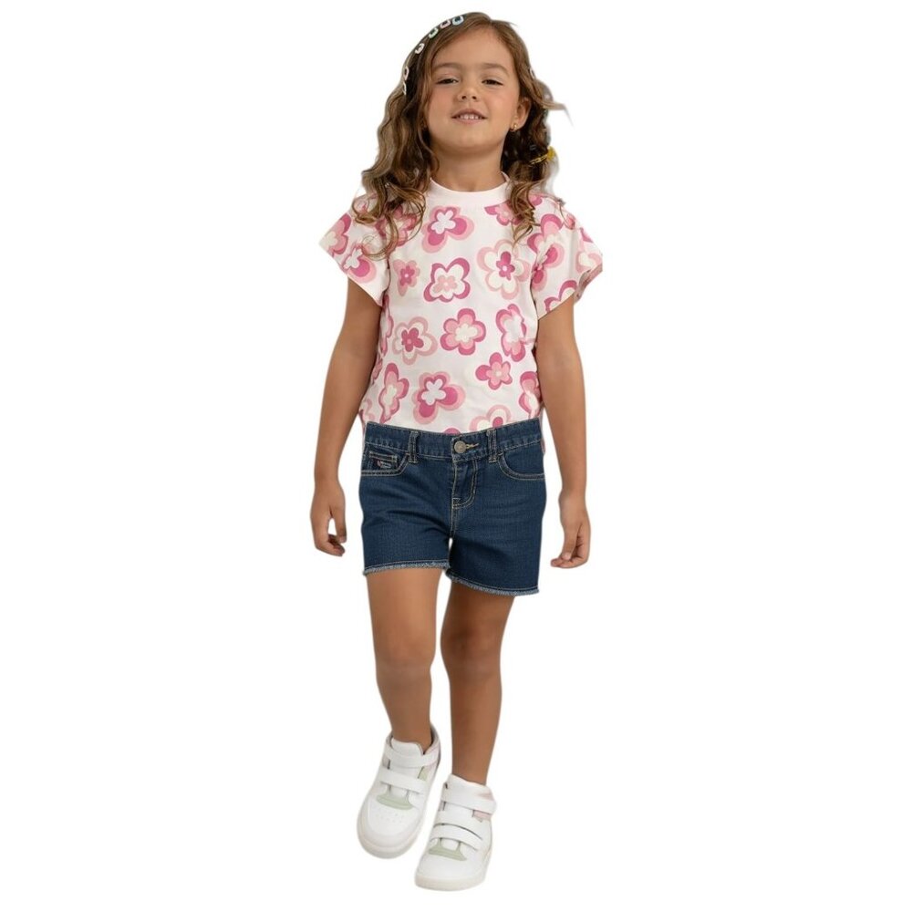 (F-177)The Children’s Place Girls Denim Shorts Size 8 Blue Jean Shorts
